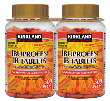 Kirkland Signature Ibuprofen IB, 200 mg., 1,000 Caplets