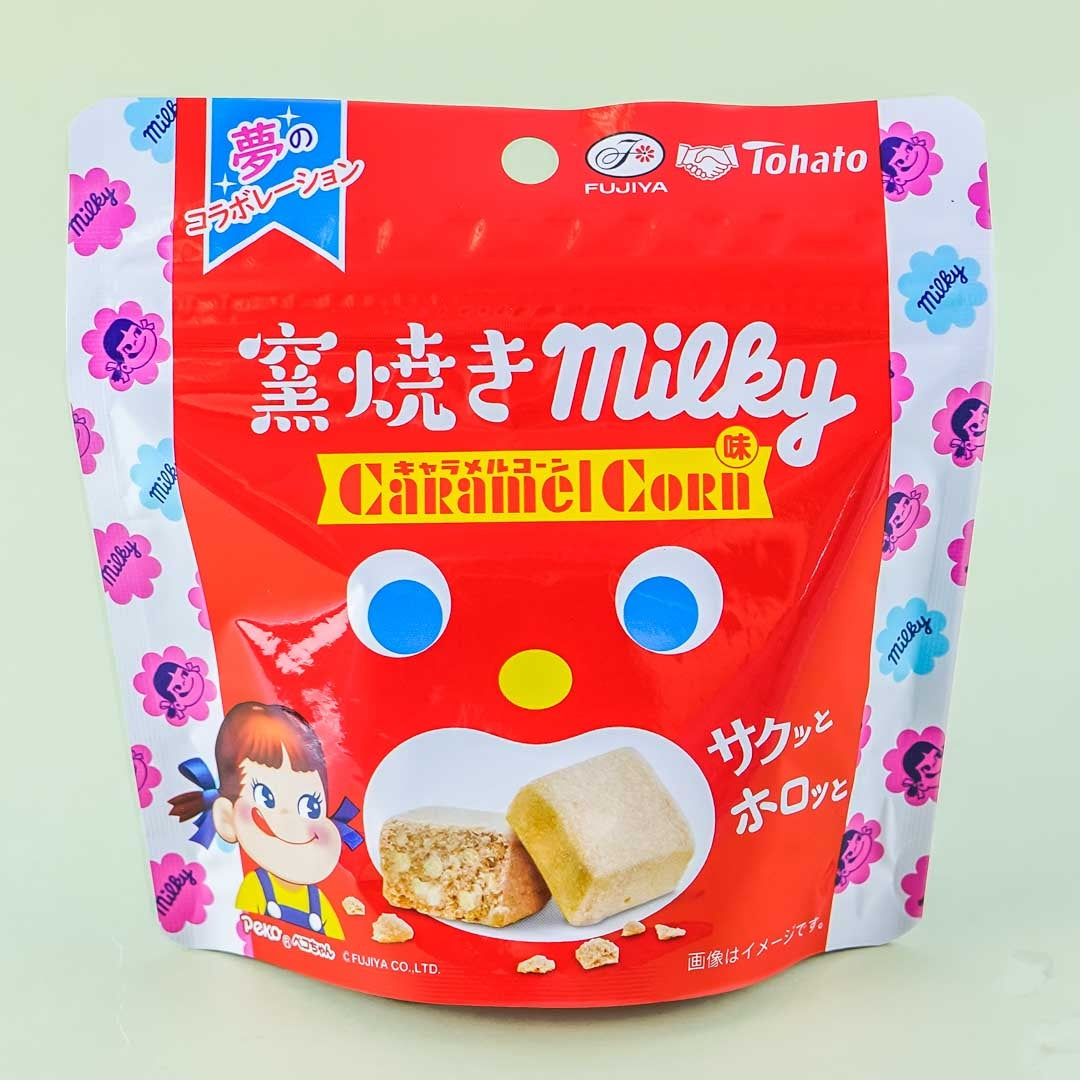Milky Kiln-Baked Snacks - Caramel Corn