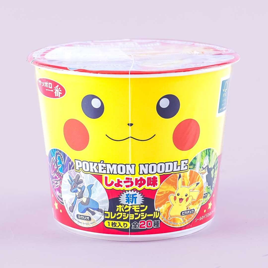 Pokemon Sapporo Ichiban Noodle Bowl - Soy Sauce