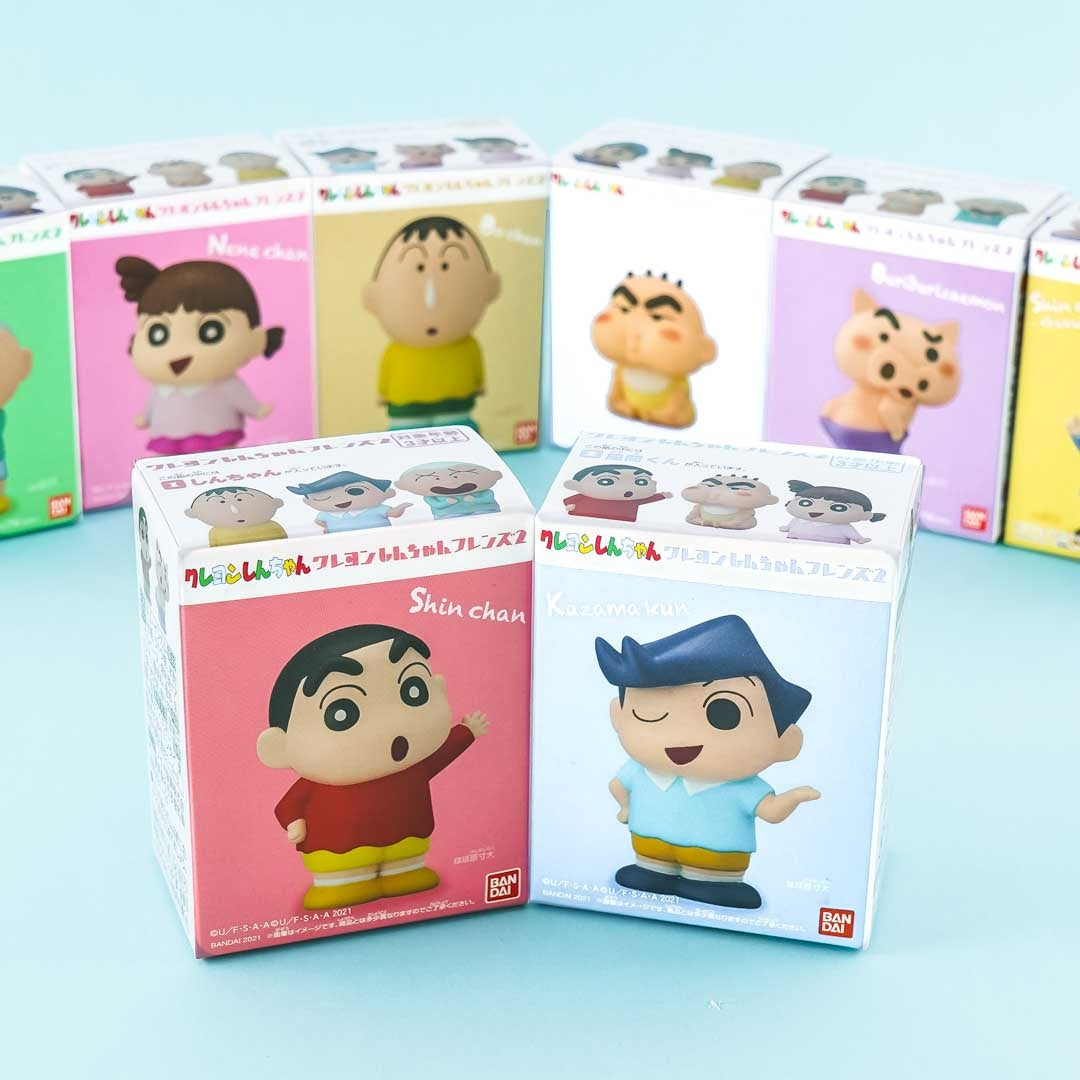 Crayon Shin-chan Friends Mini Figure 2 With Gum