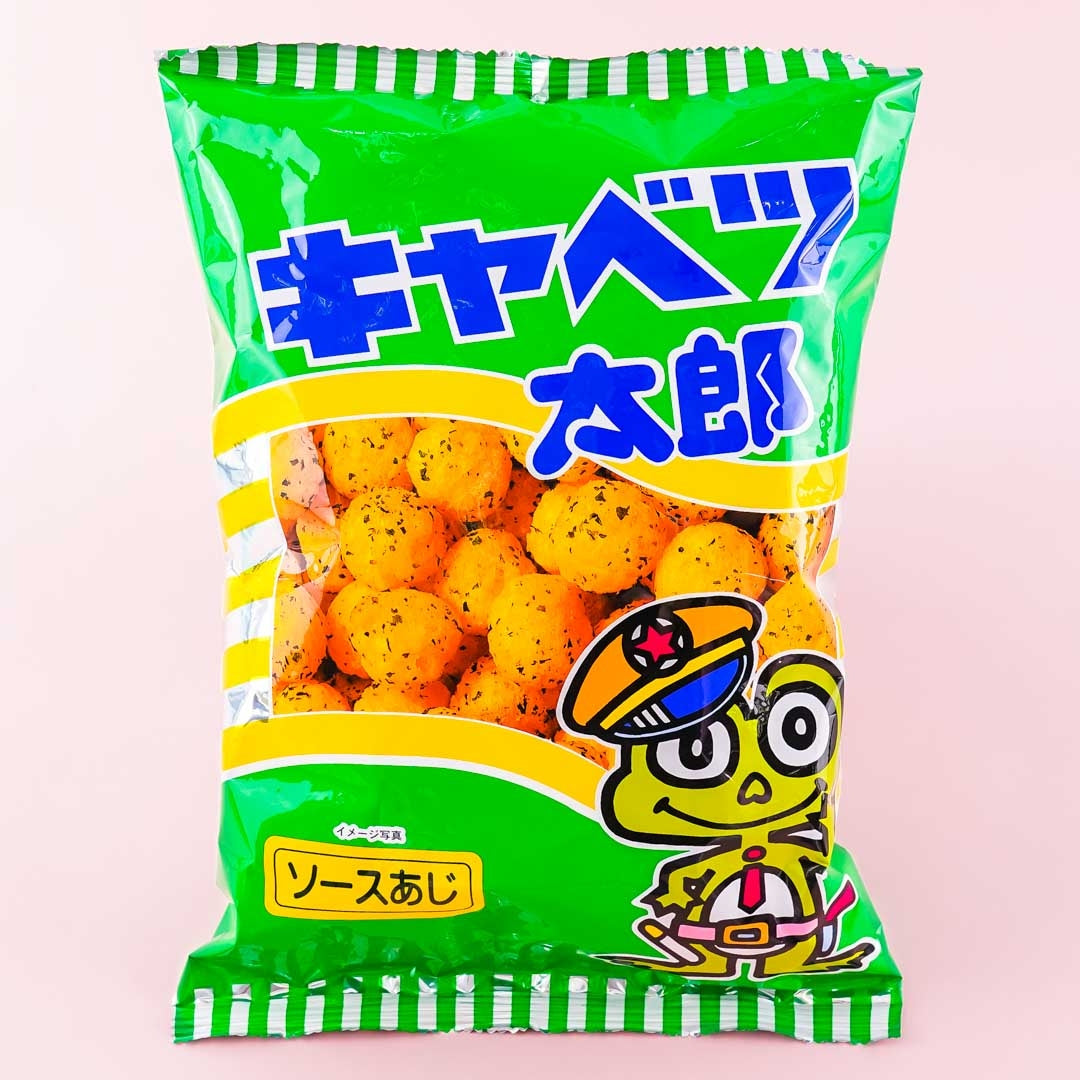 Yaokin Kyabetsu Taro Corn Puff Snacks