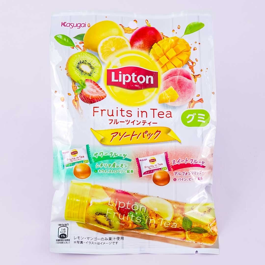 Kasugai x Lipton Fruit Gummy - Fruits In Tea