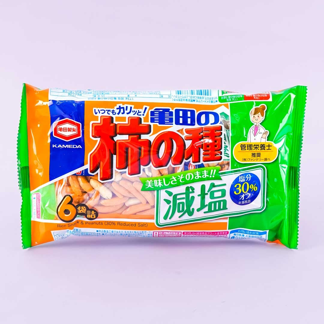 Kameda Kaki No Tane Senbei Snack Bag - Low Salt