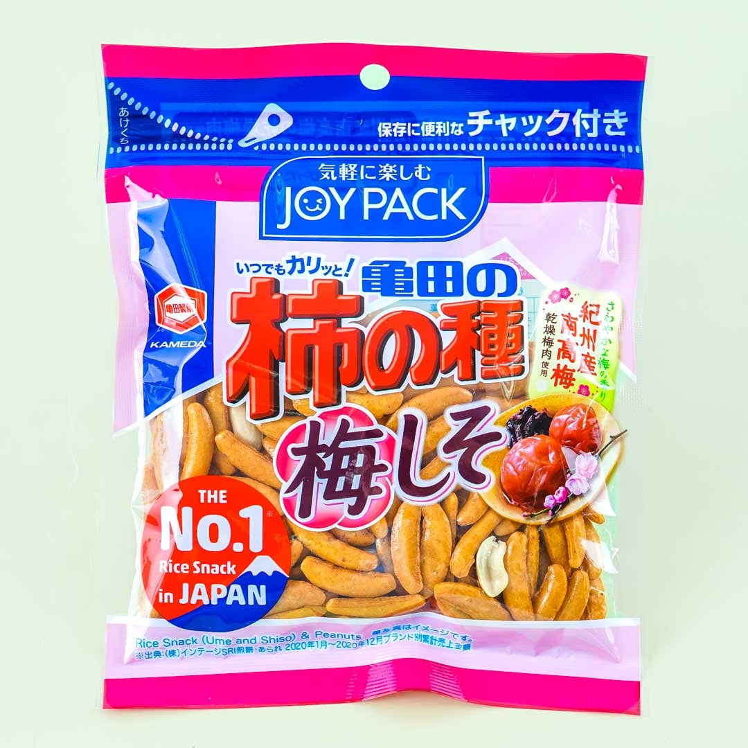 Kameda Kaki No Tane Senbei Joy Pack - Plum Shiso