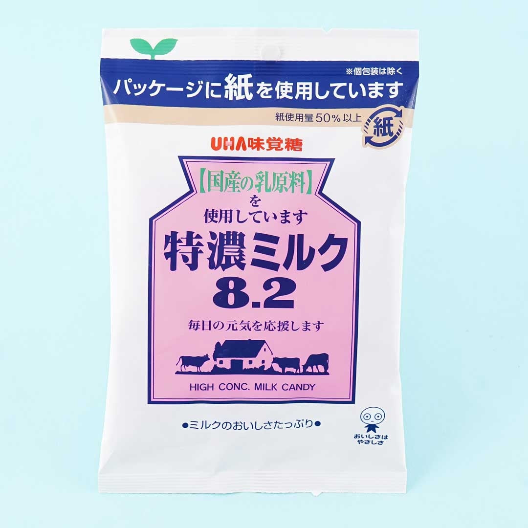 UHA Tokuno Milk 8.2 Rich Milk Candy