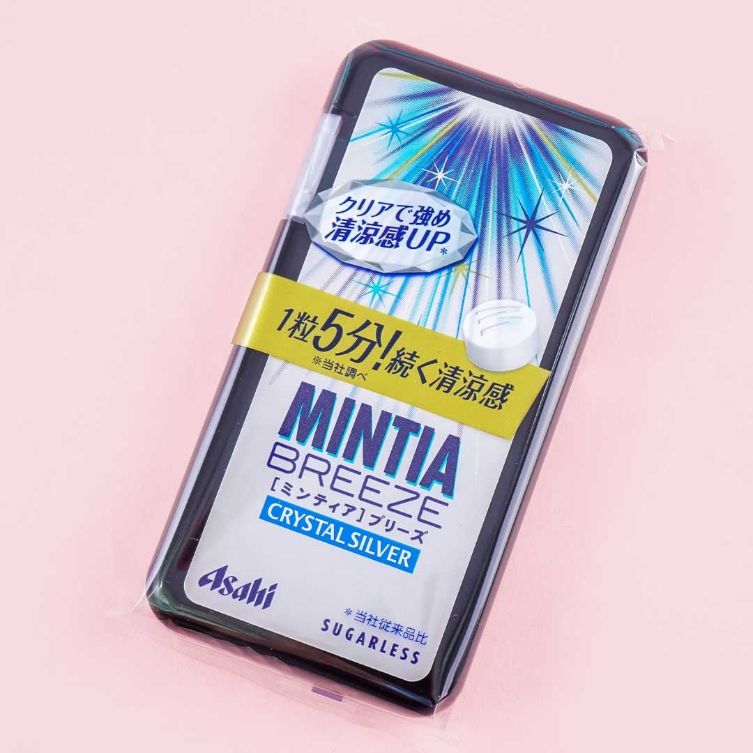 Asahi Mintia Breeze Mints - Crystal Silver