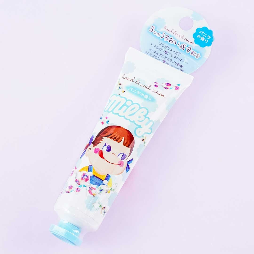 Milky Peko-Chan Hand & Nail Cream - Vanilla