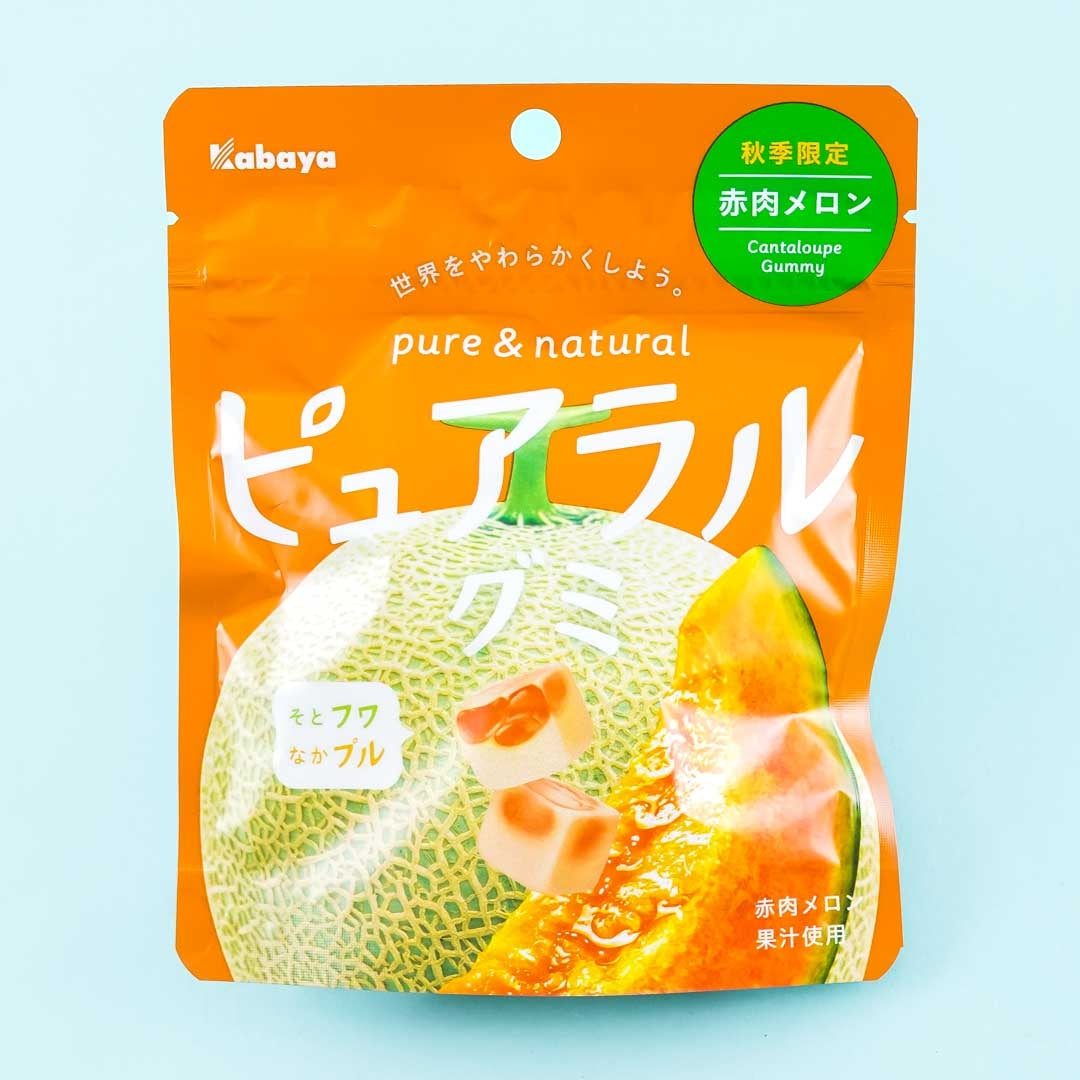 Kabaya Pureral Gummy - Cantaloupe