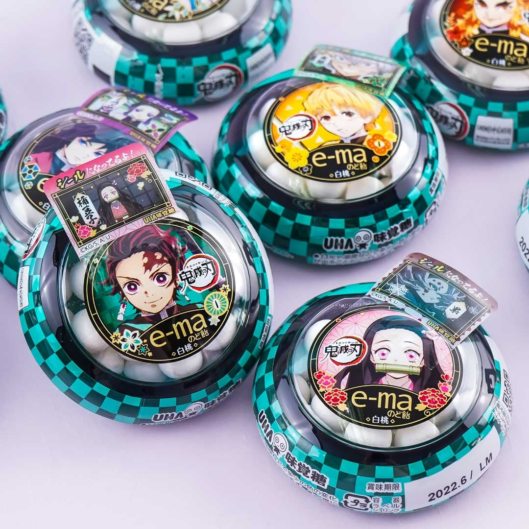 Demon Slayer e-ma Throat Candy - Peach