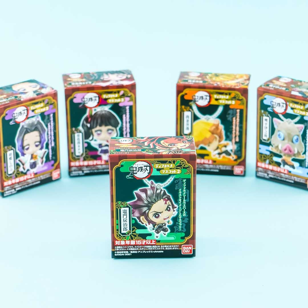 Demon Slayer Mini Figure Charm With Gum