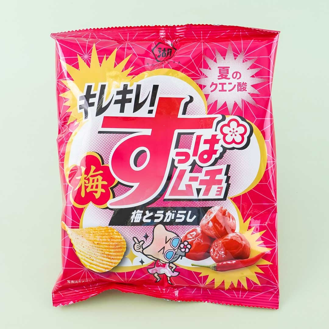 Koikeya Kirekire Suppa Mucho Potato Chips - Plum Chili