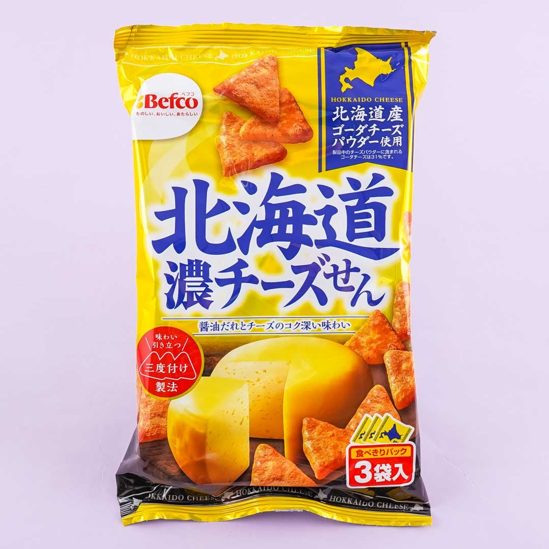 Befco Hokkaido Cheese Rice Crackers