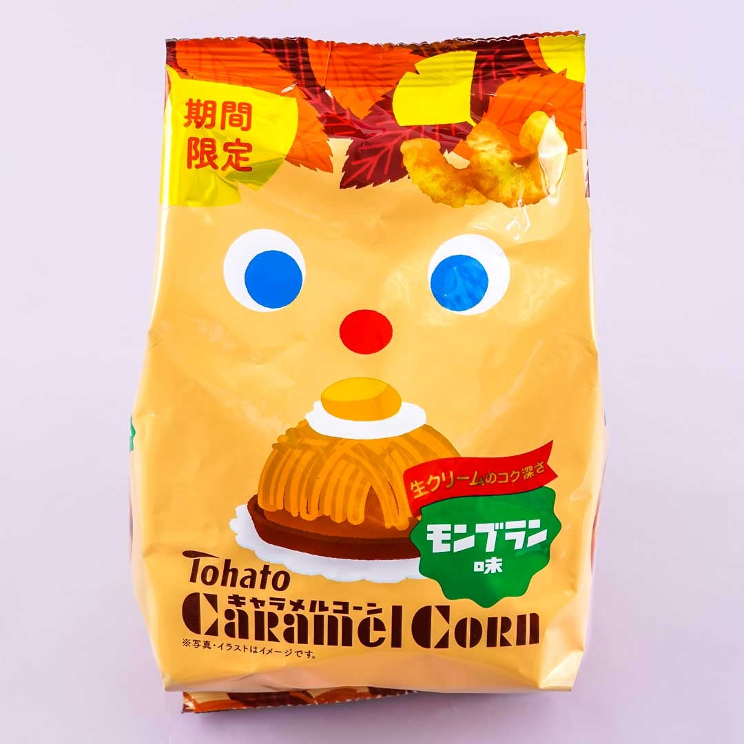 Tohato Caramel Corn - Chestnut Mont Blanc
