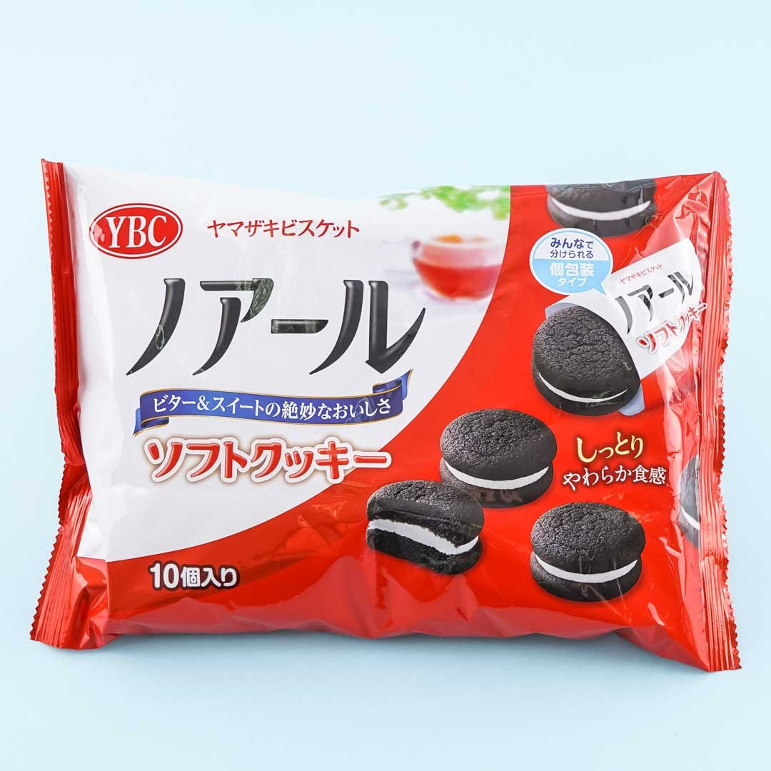 Noir Black Soft Cookie Sandwiches