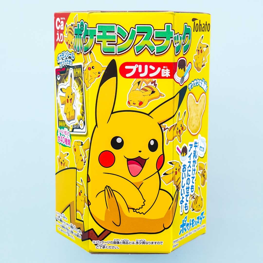 Pokémon Corn Puff Snacks - Pudding