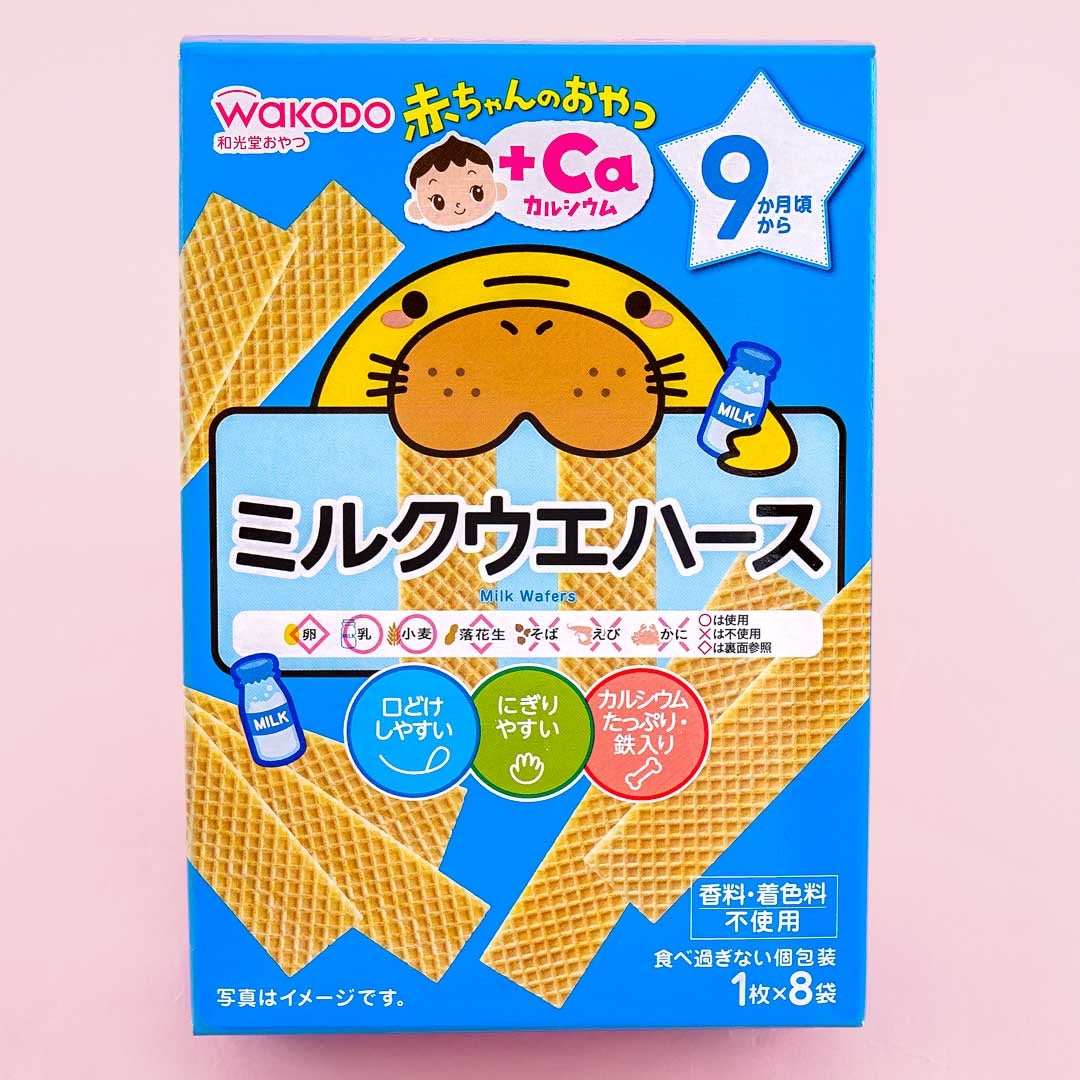 Wakodo Baby +Ca Calcium Milk Wafers
