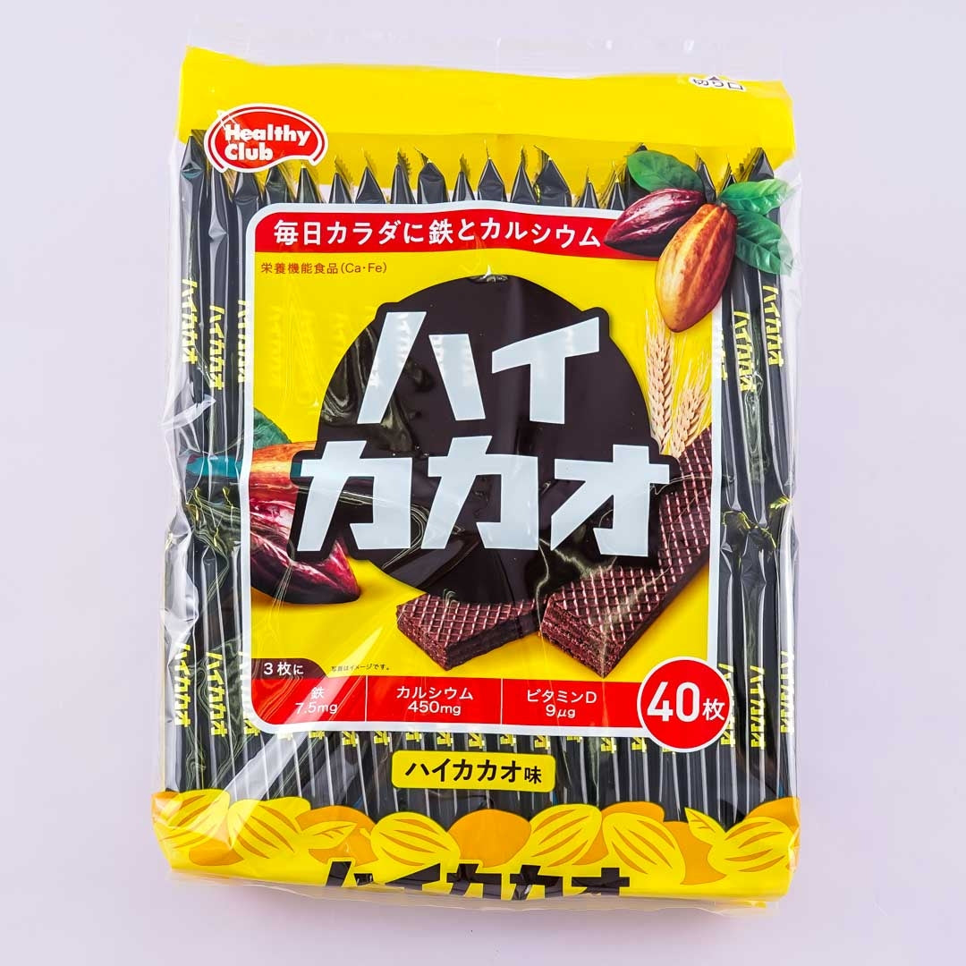 Healthy Club Wafers - High Cacao Plus Ca / Fe
