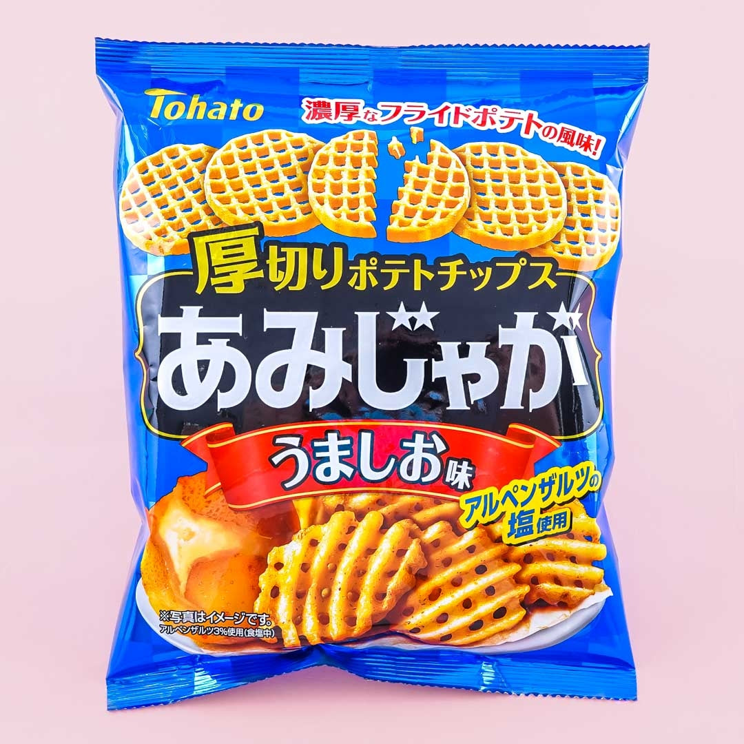 Tohato Amijaga Potato Chips - Umashi Taste