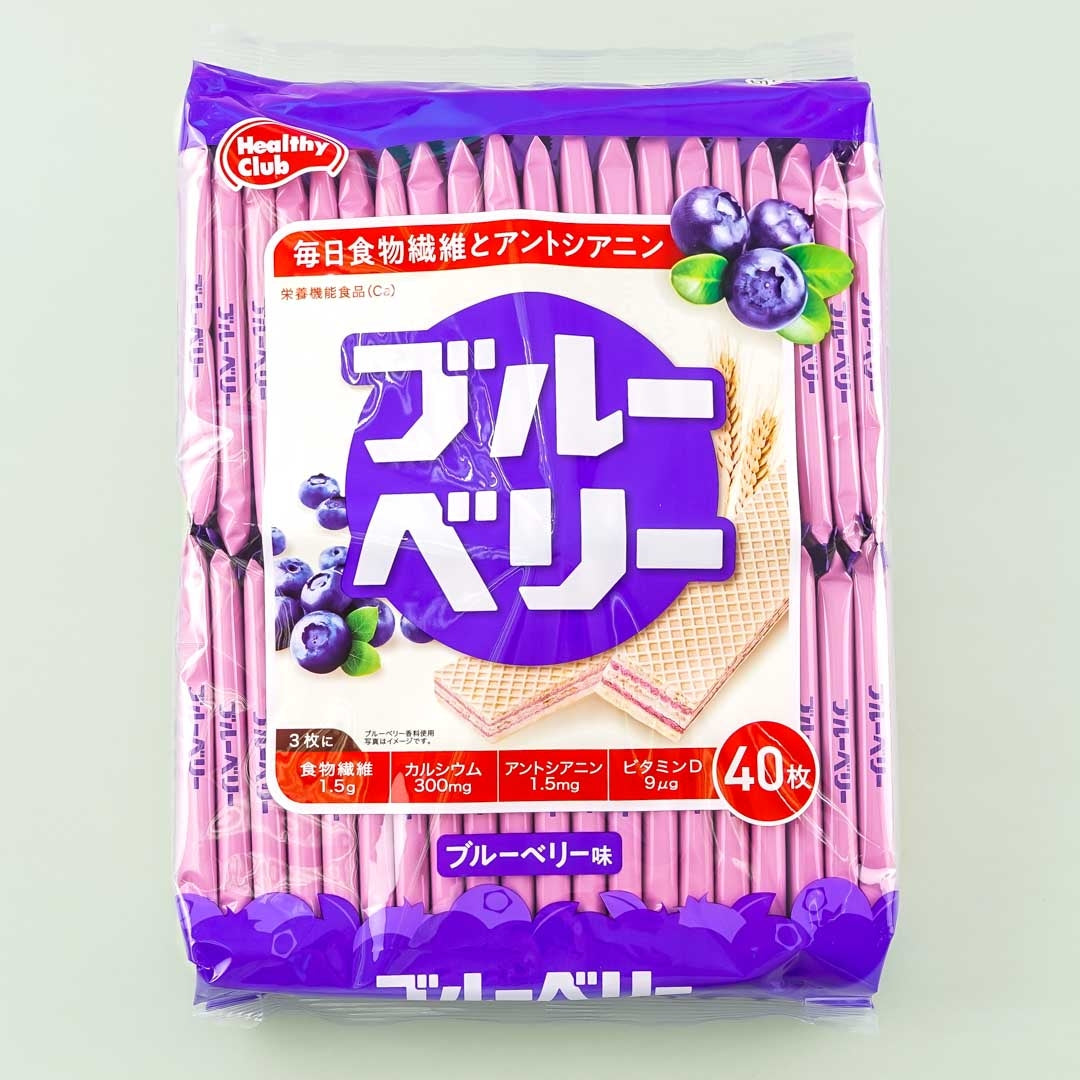 Healthy Club Wafers - Blueberry