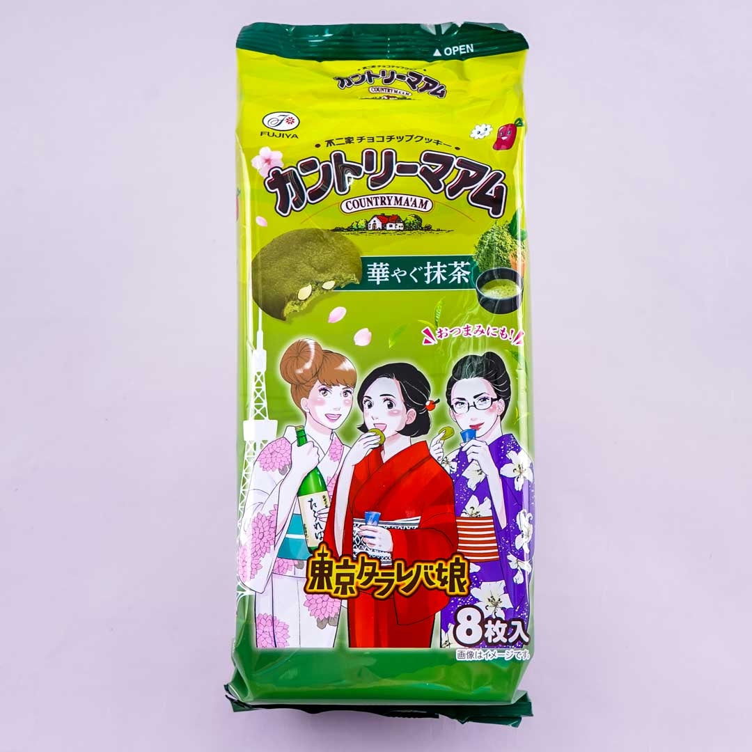 Country Ma'am Tokyo Tarareba Musume Cookies - Sakura Matcha