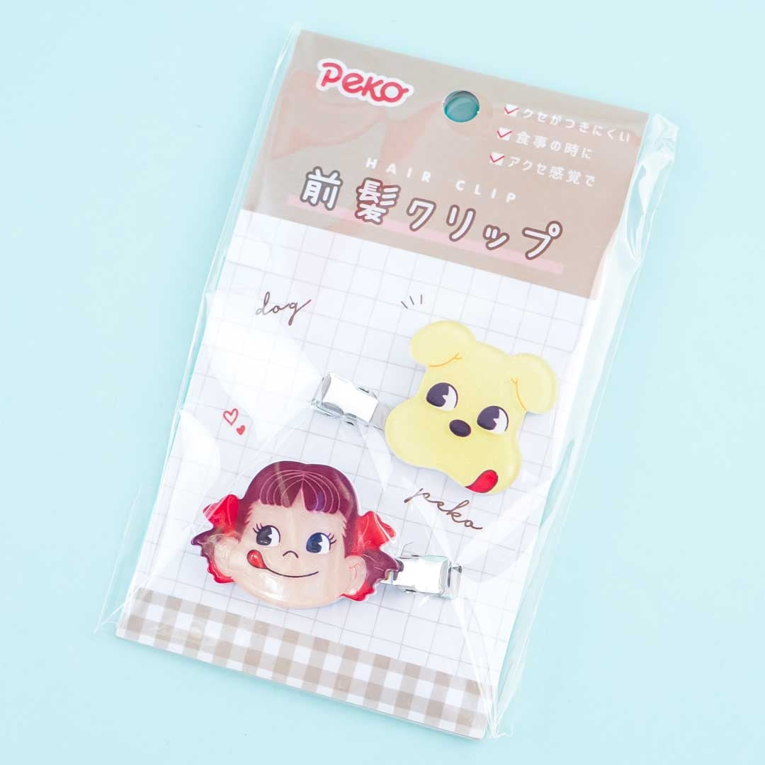 Peko & Dog Hair Clip Set
