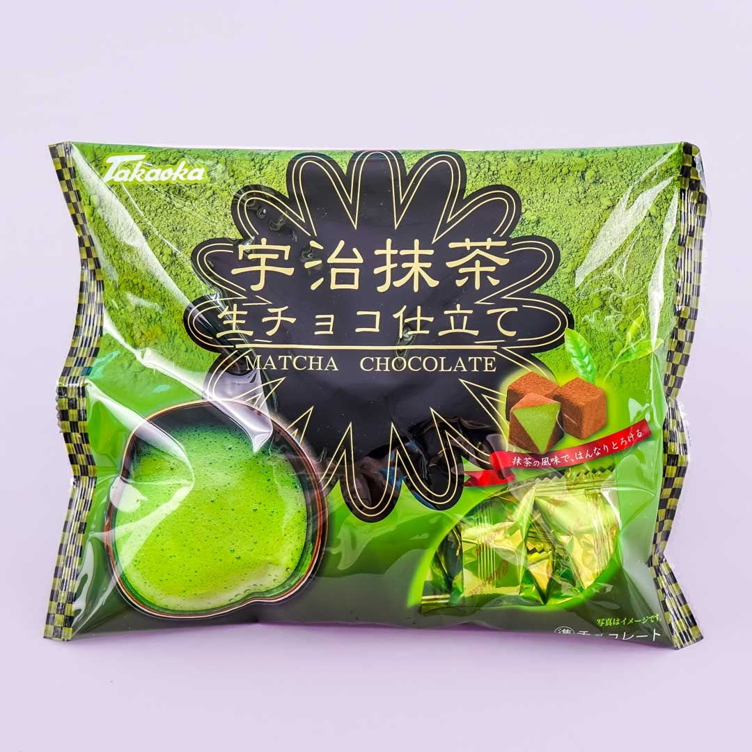 Takaoka Uji Matcha Chocolate Bag