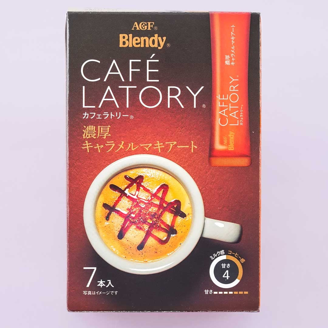 Blendy Cafe Latory Rich Caramel Macchiato