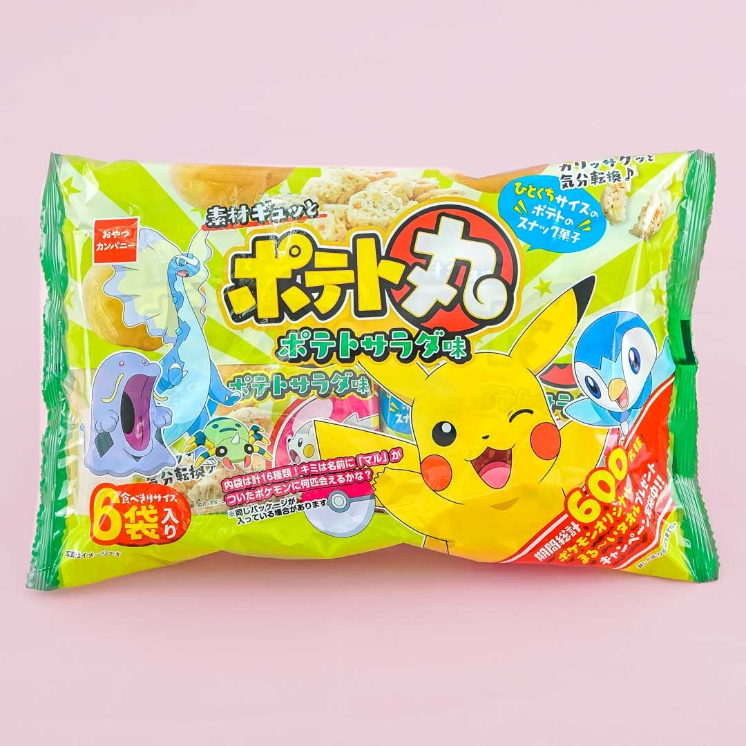 Pokemon Potato Maru Snack Pack - Salad