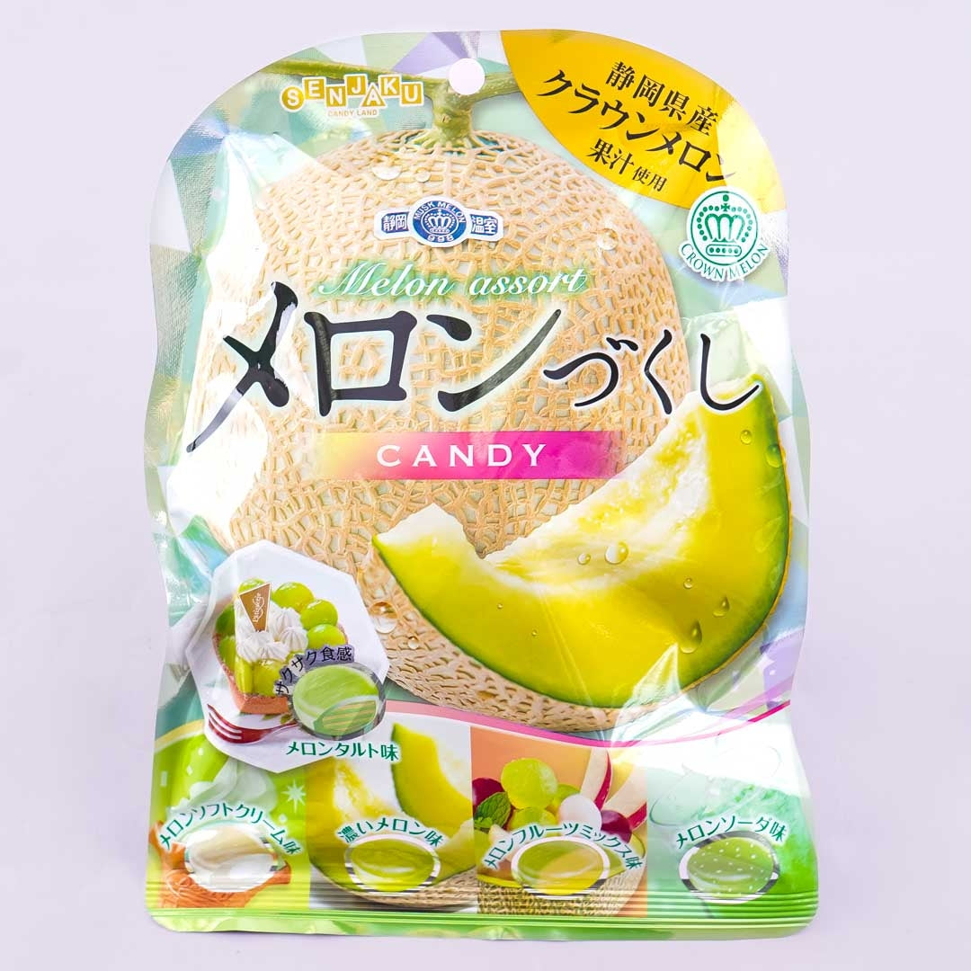 Senjaku Melon Tsukushi Candy - Assorted