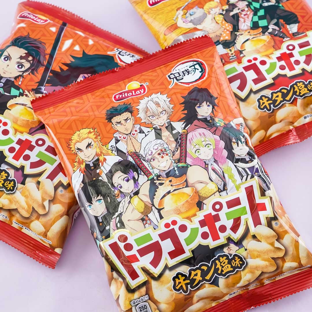 Demon Slayer Dragon Potato Chips - Salty Beef Tongue