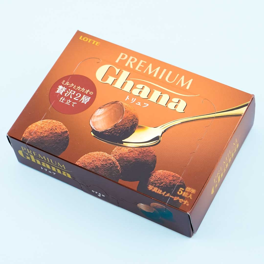 Lotte Premium Ghana Chocolate Truffles