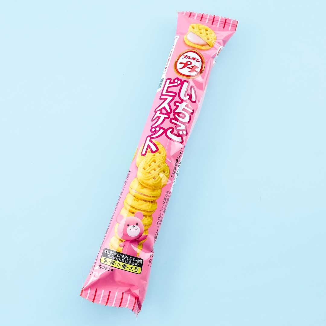 Bourbon Petit Strawberry Biscuits