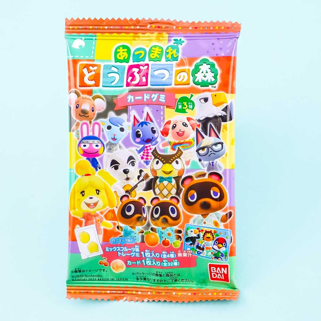 Animal Crossing Vol.3 Gummy Candy & Card Set