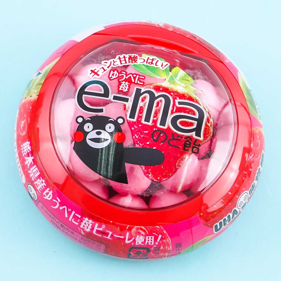 Kumamon e-ma Throat Candy - Strawberry