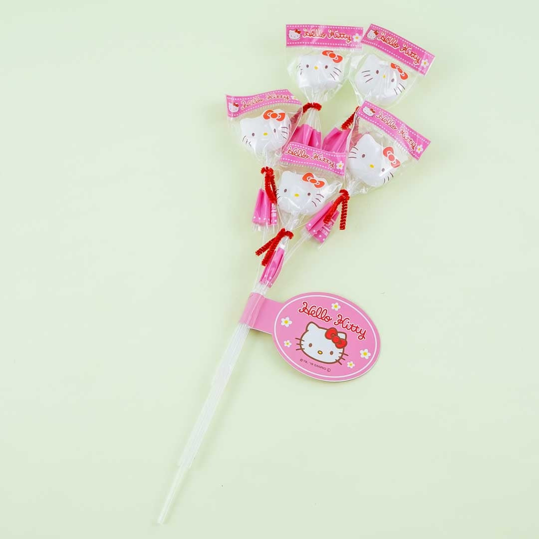 Hello Kitty Face Stick Candy