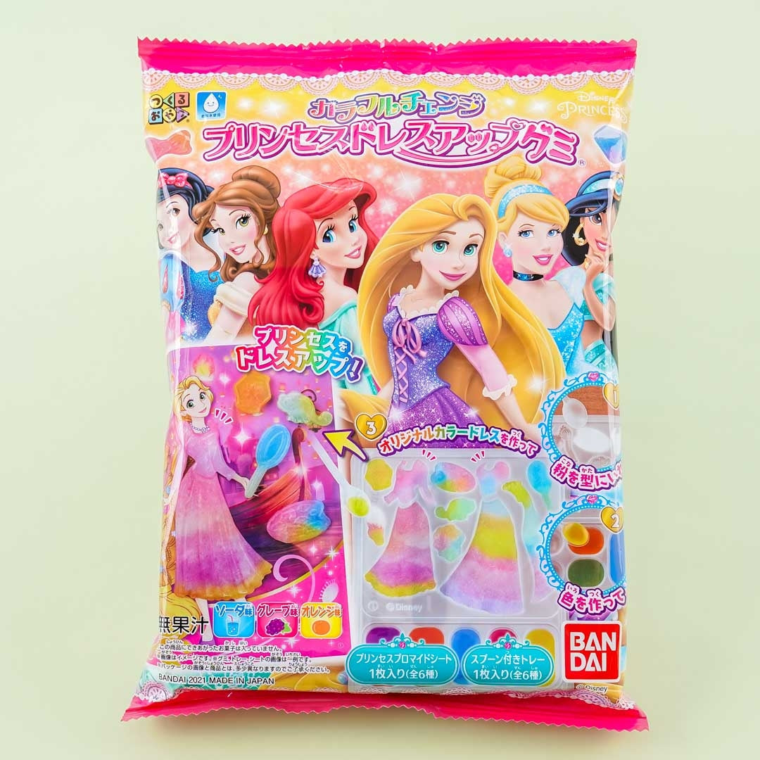 Tsukuru Colorful Disney Princess DIY Gummy Candy Kit
