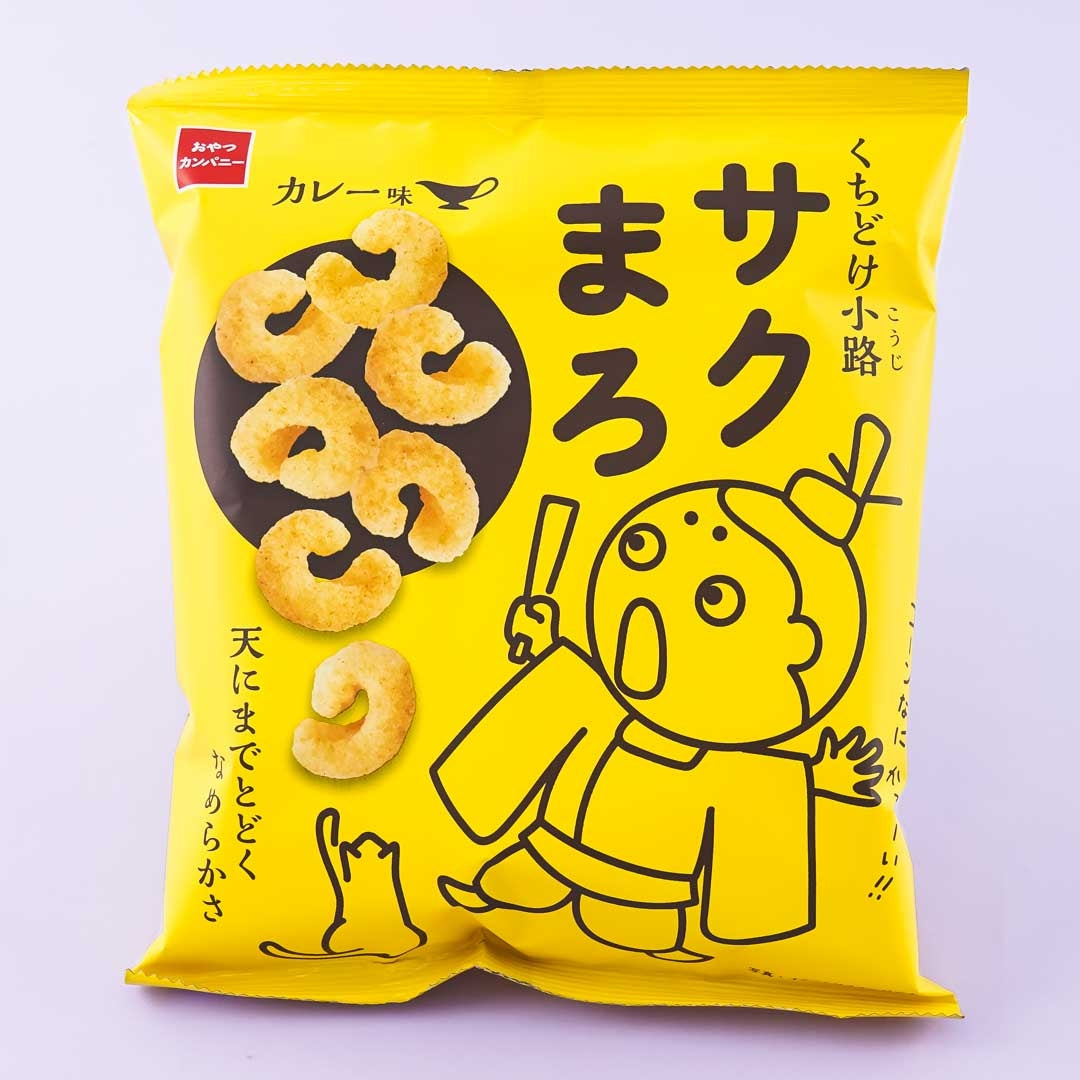 Oyatsu Maro Puff Snacks - Curry