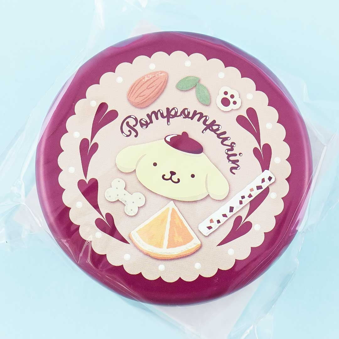 Pompompurin Round Tin Chocolate