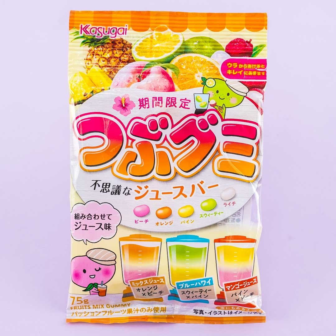 Kasugai Tsubu Gummy Candy - Mysterious Juice Bar