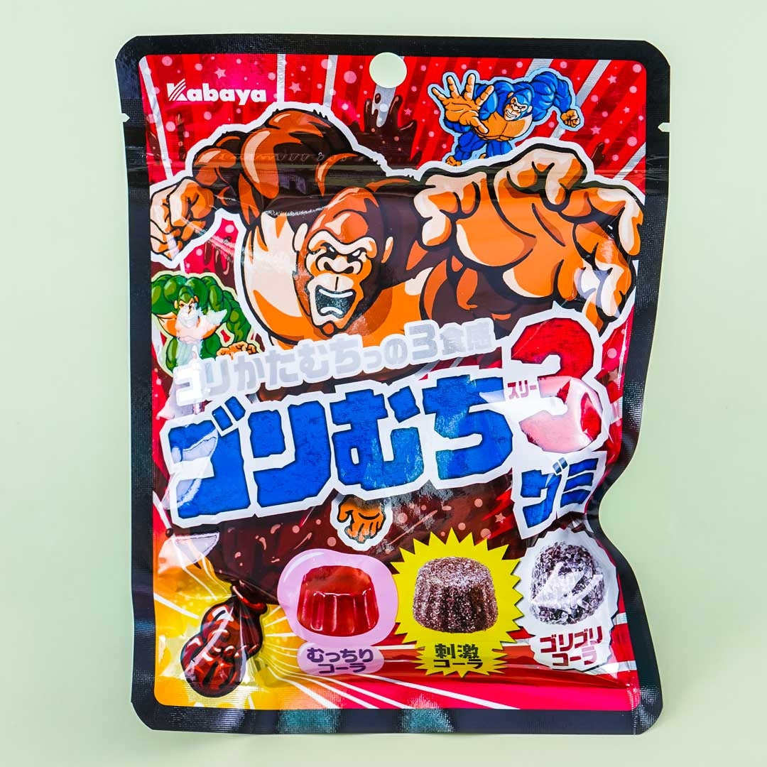 Kabaya Gori Whip 3 Gummy - Assorted Cola