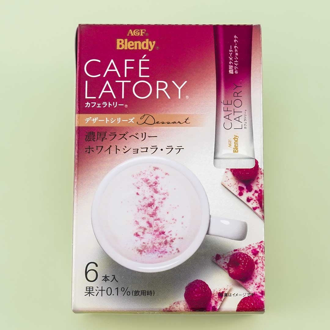 Blendy Cafe Latory Rich Raspberry White Chocolate Latte