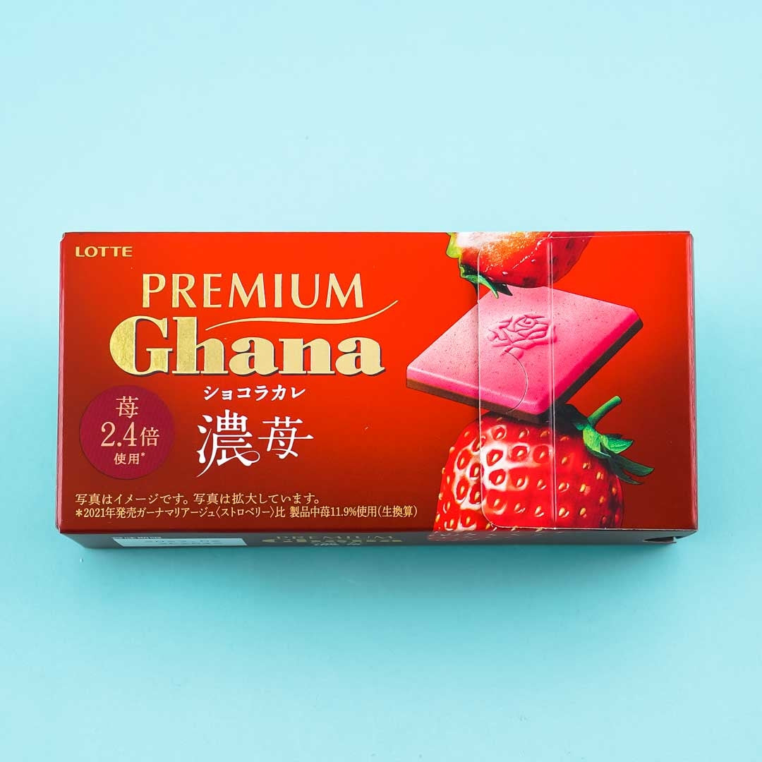 Lotte Premium Ghana Chocolate - Strawberry