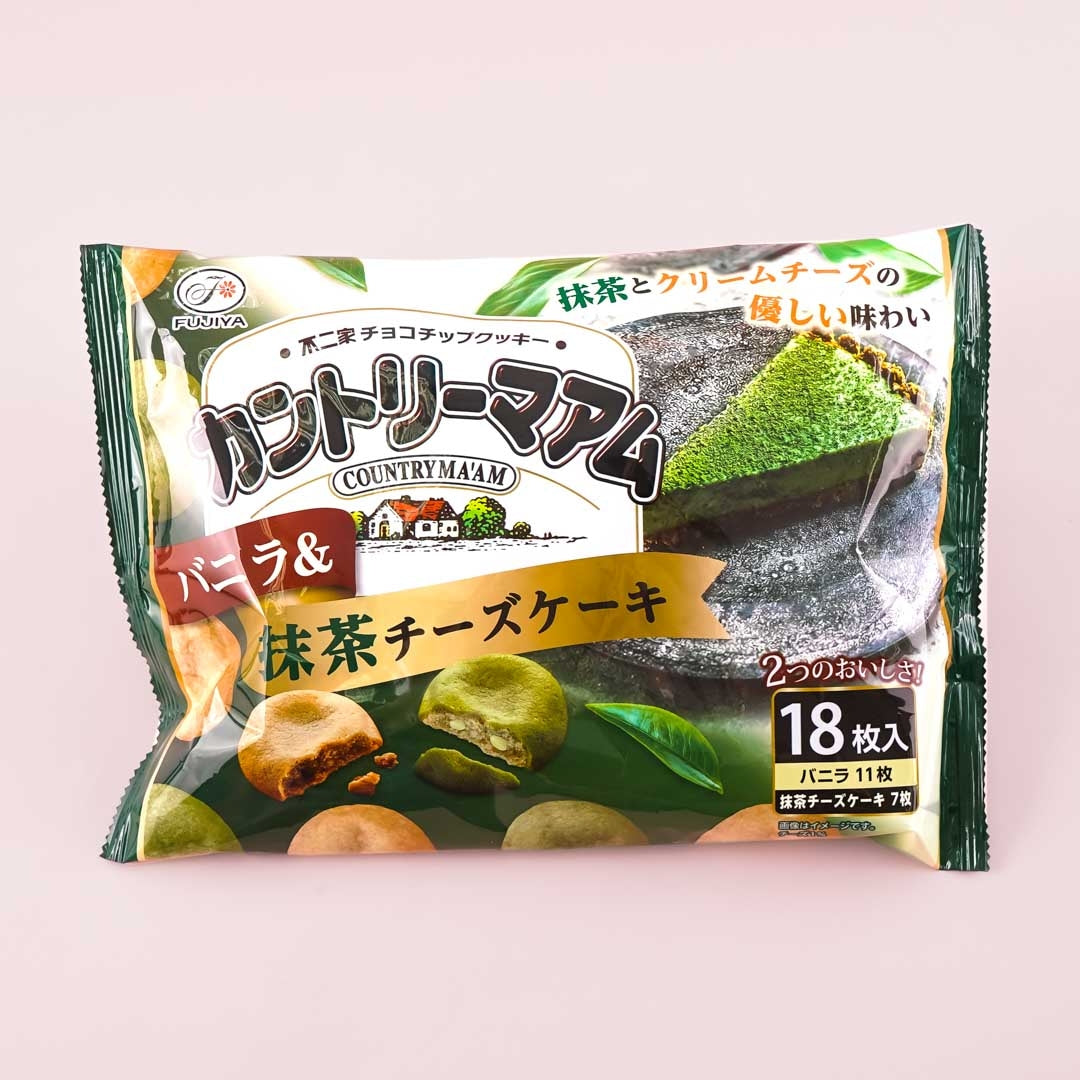 Country Ma'am Cookies - Vanilla & Matcha Cheesecake