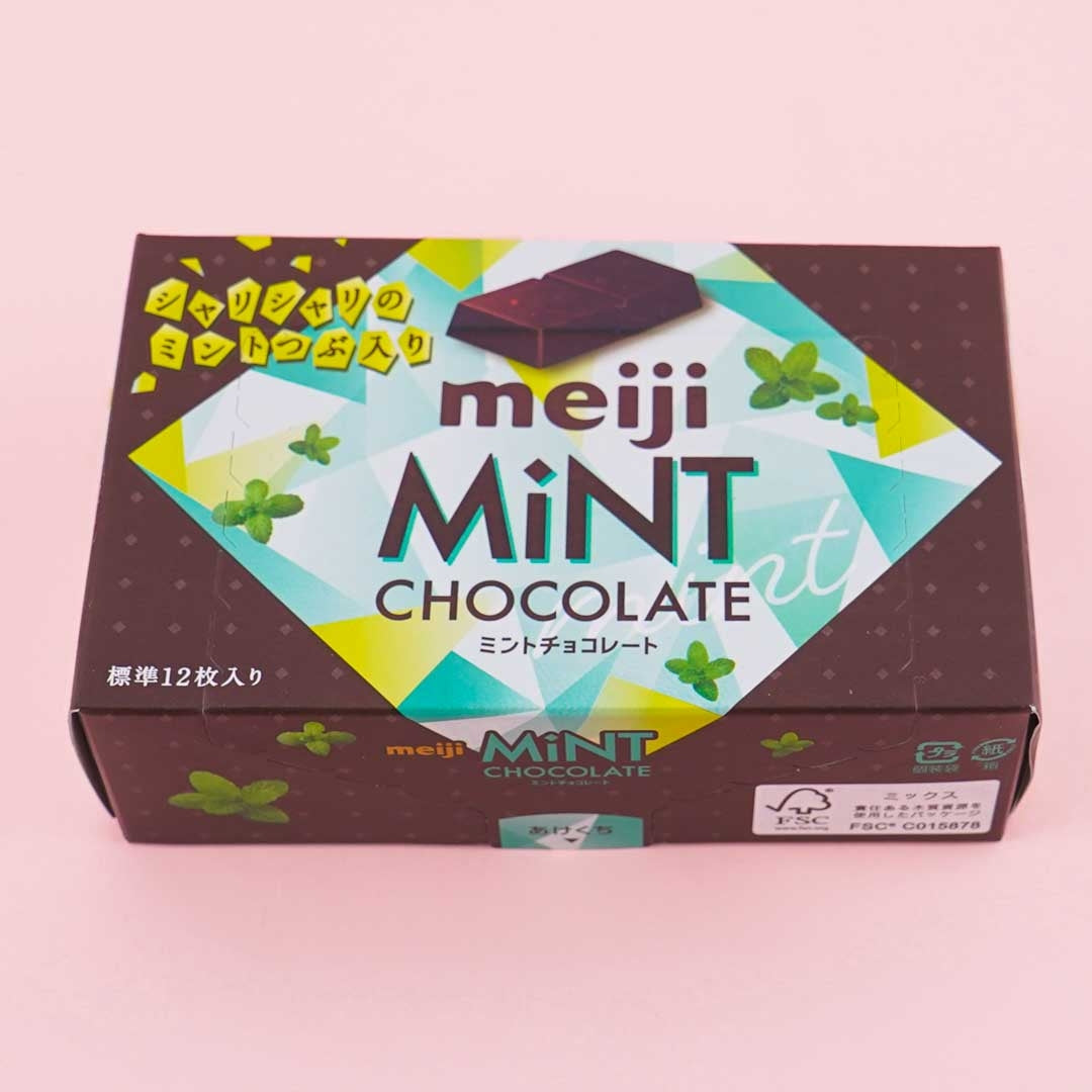 Meiji Mint Chocolate Box