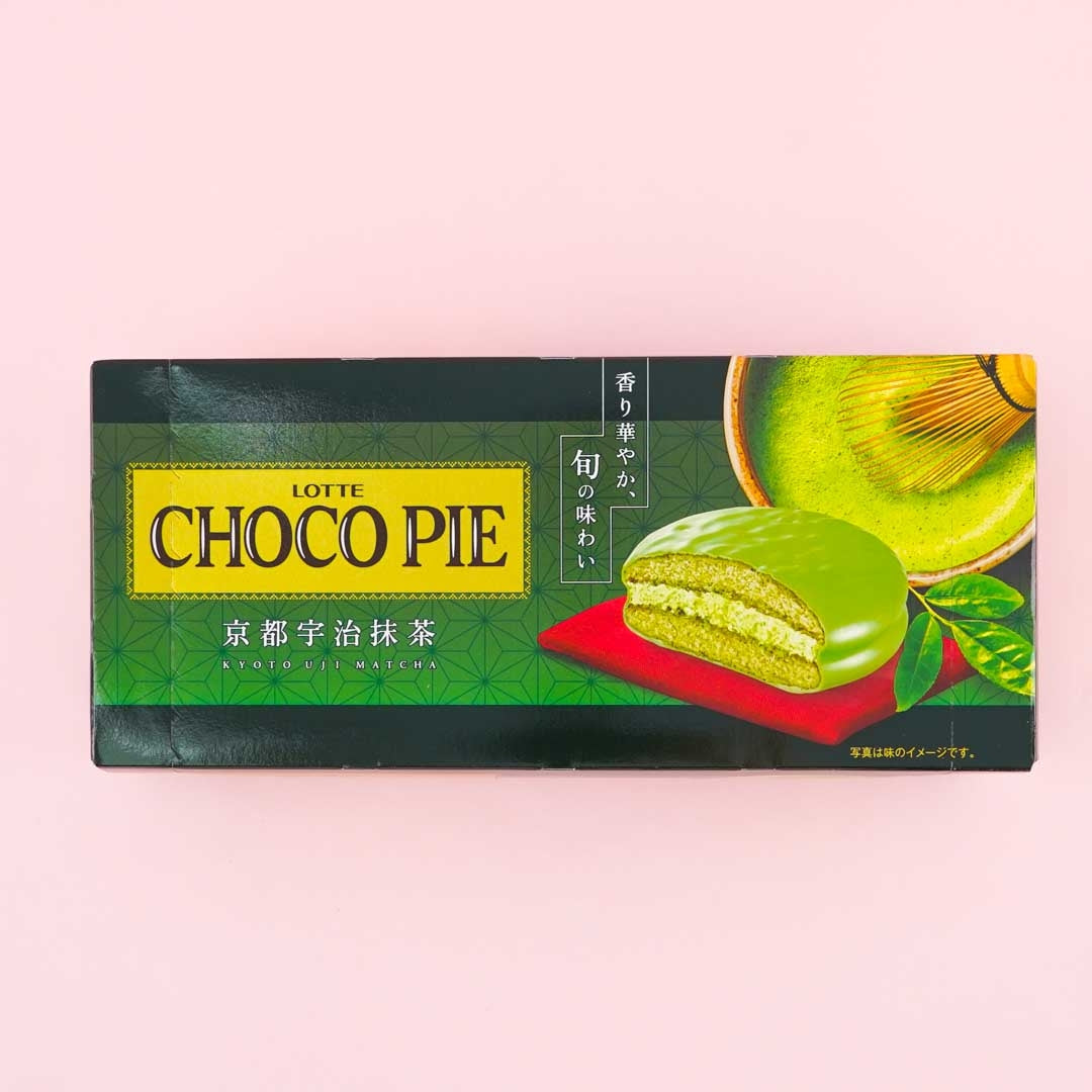 Lotte Choco Pie - Kyoto Uji Matcha