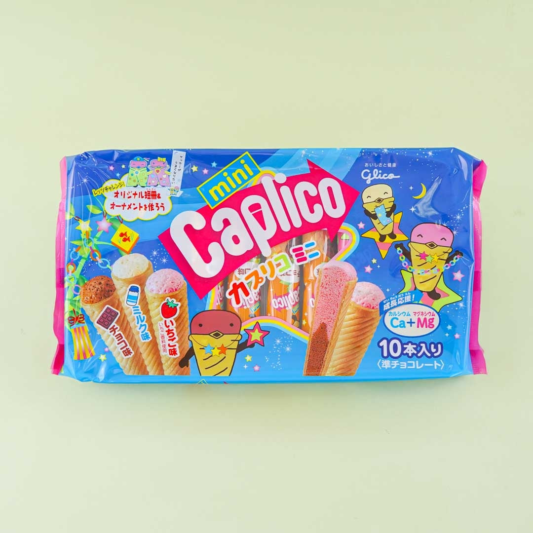 Glico Caplico Tanabata Mini Ice Cream Snacks - 10 pcs