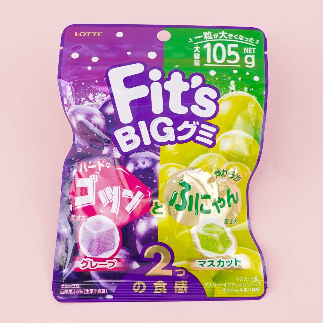 Lotte Fit's BIG Gummy - Grape & Muscat
