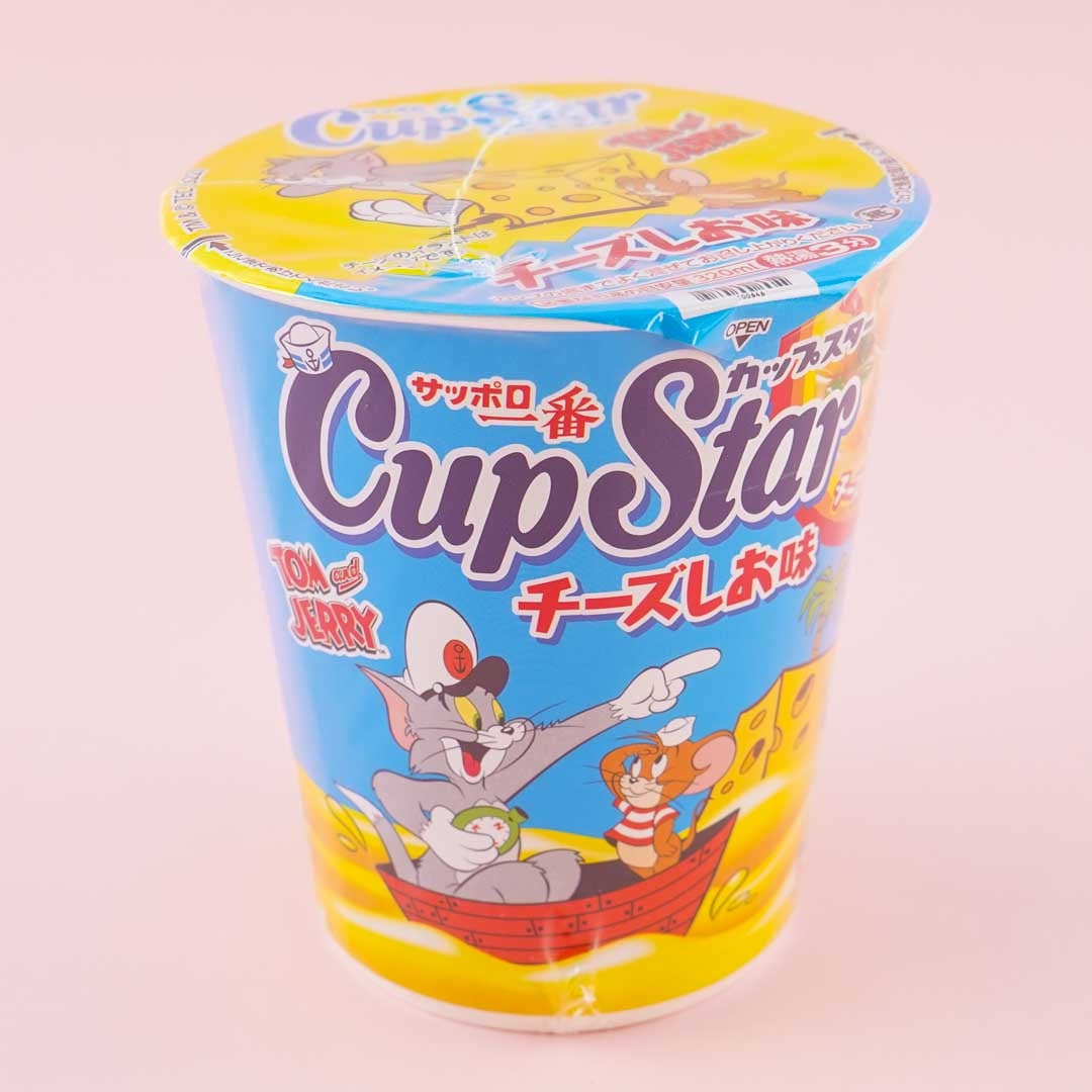Tom and Jerry Cup Star Instant Ramen - Cheese Shio