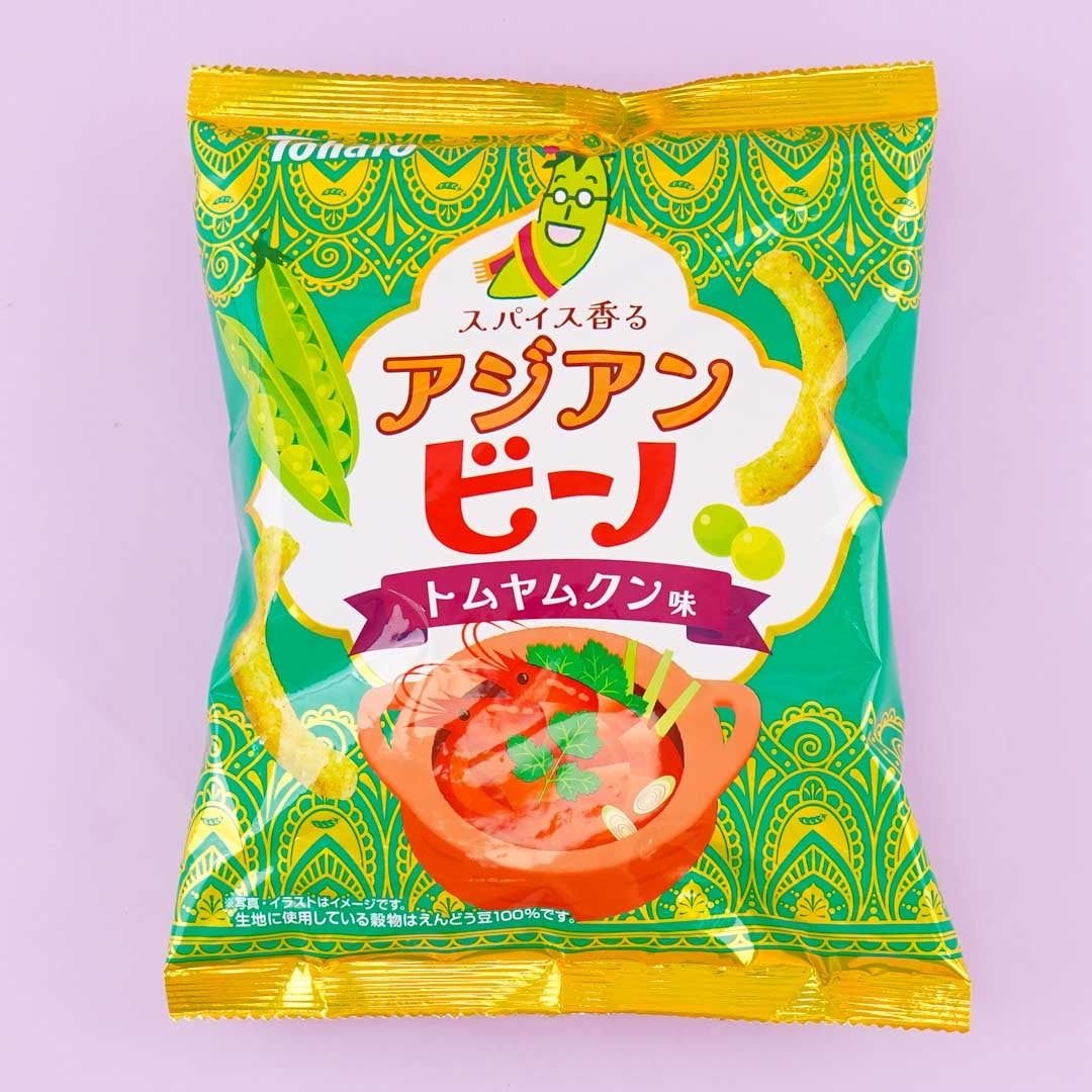 Tohato Beano Edamame Snacks - Asian Tom Yum Goong
