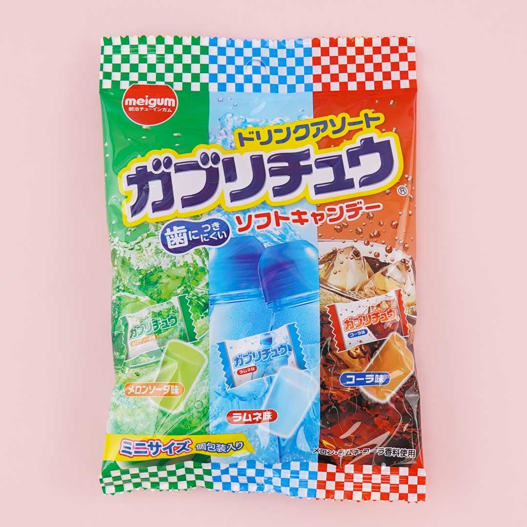 Gaburichew Mini Chewy Candy - Assorted Drinks